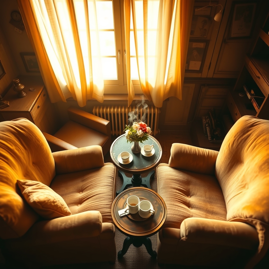 two armchairs
