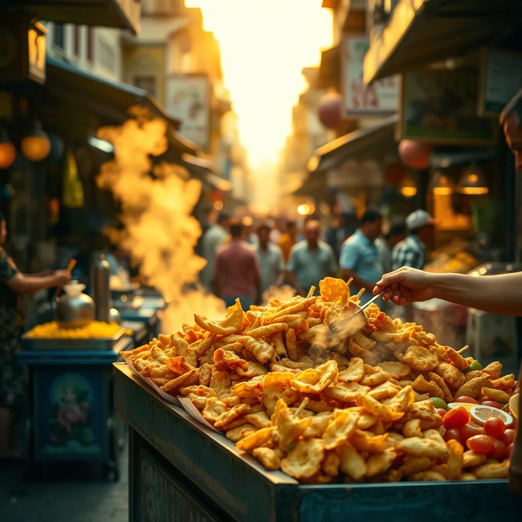 Street food cart