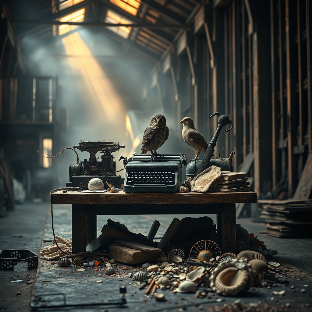 workshop with suitcase