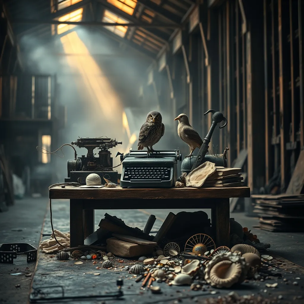 workshop with suitcase