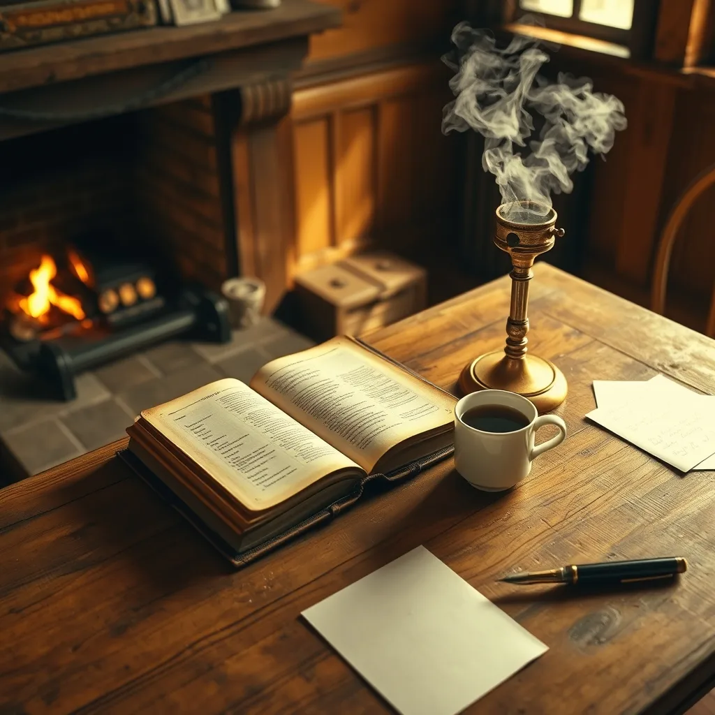 Crafting Compelling Narratives book on desk