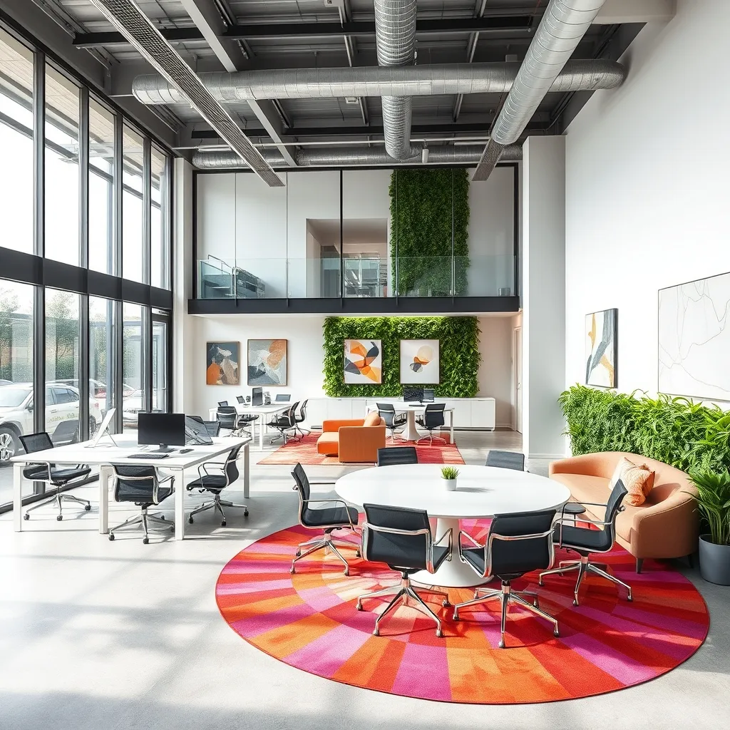 Fostering Innovation Hubs modern office space