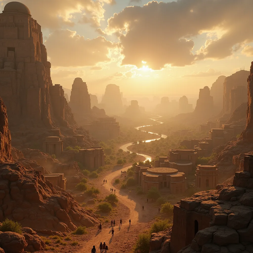 Ruined temple