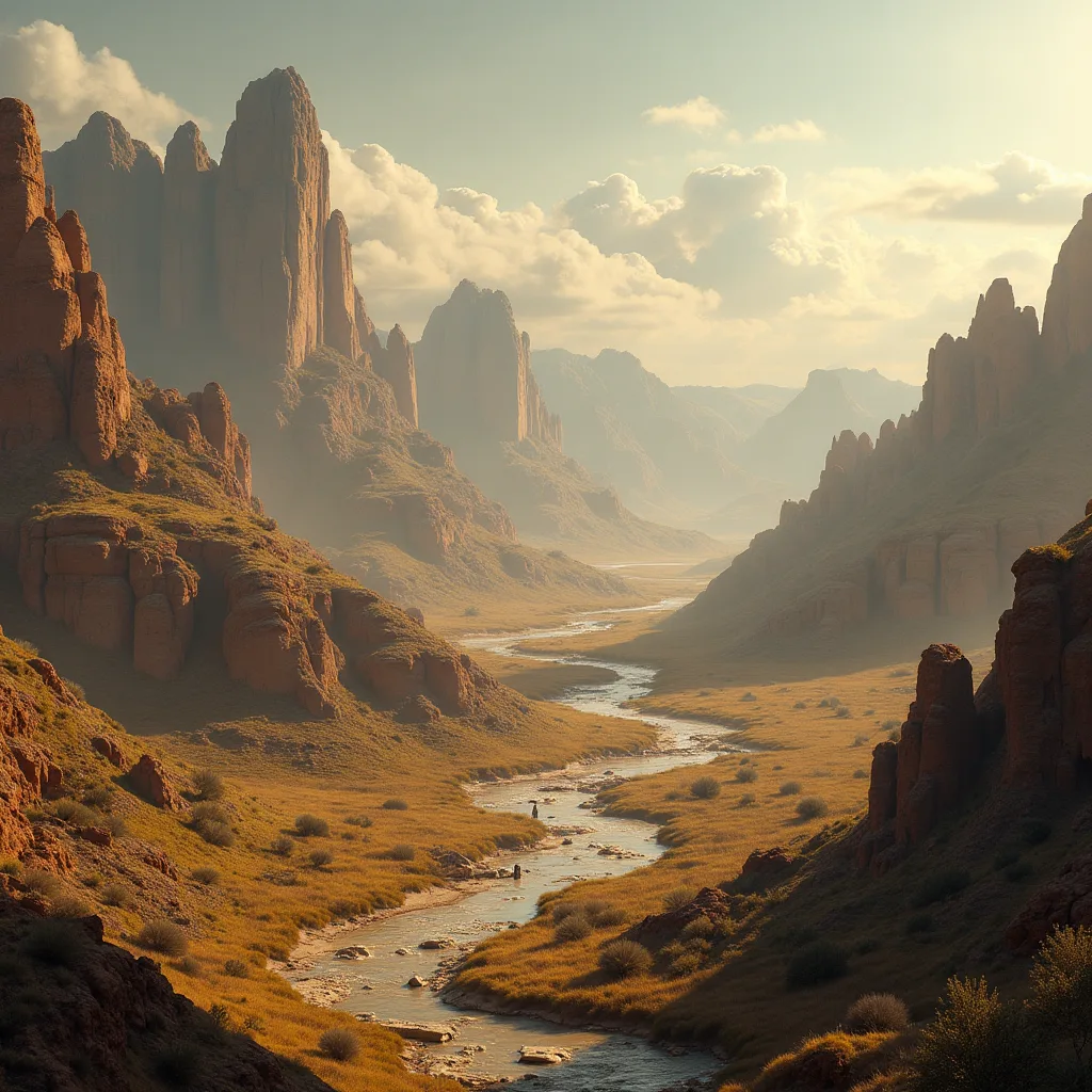 desert path with broken key