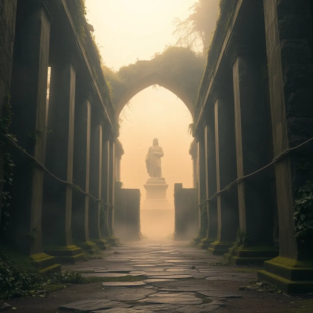 ruins in jungle