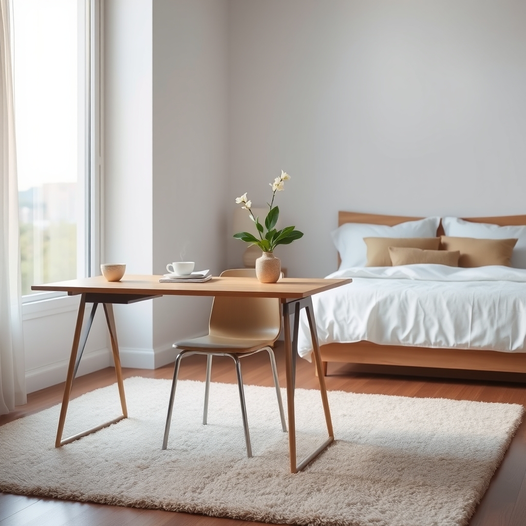 bedroom with nightstand