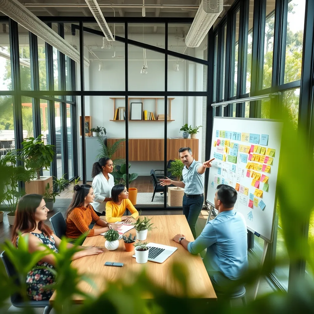 Office meeting