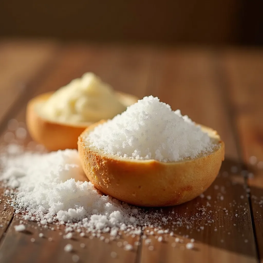 sugary treats on table