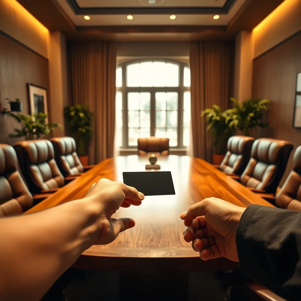people talking in conference room