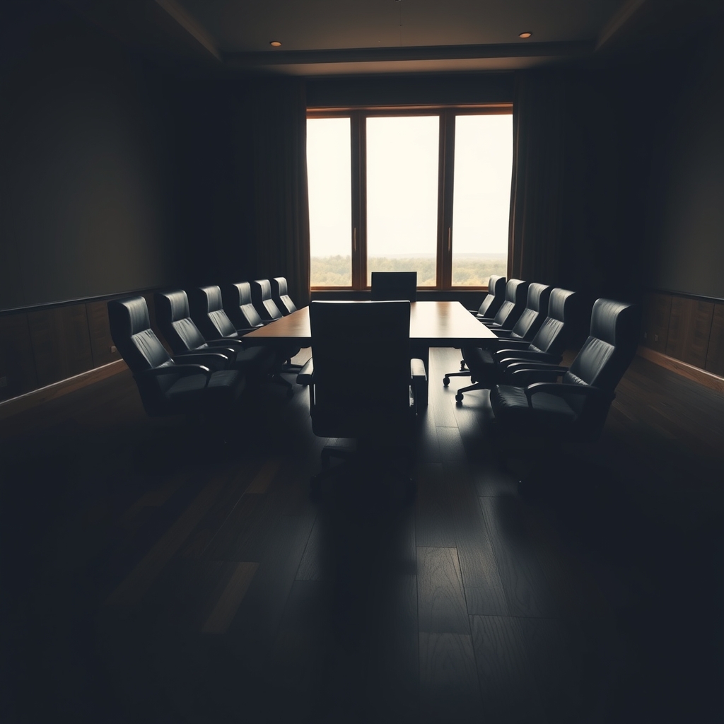 empty conference room