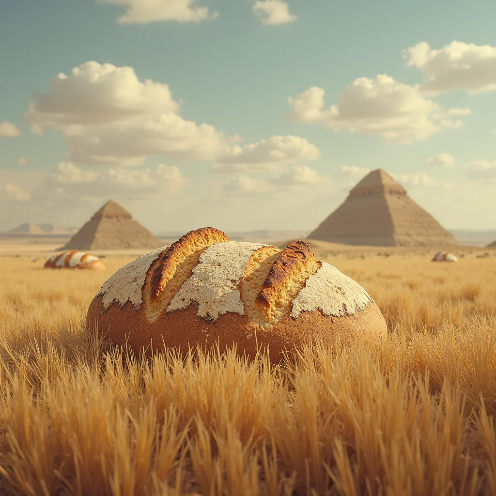 Breads on table