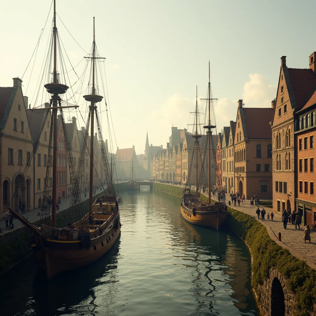 old ships on dock