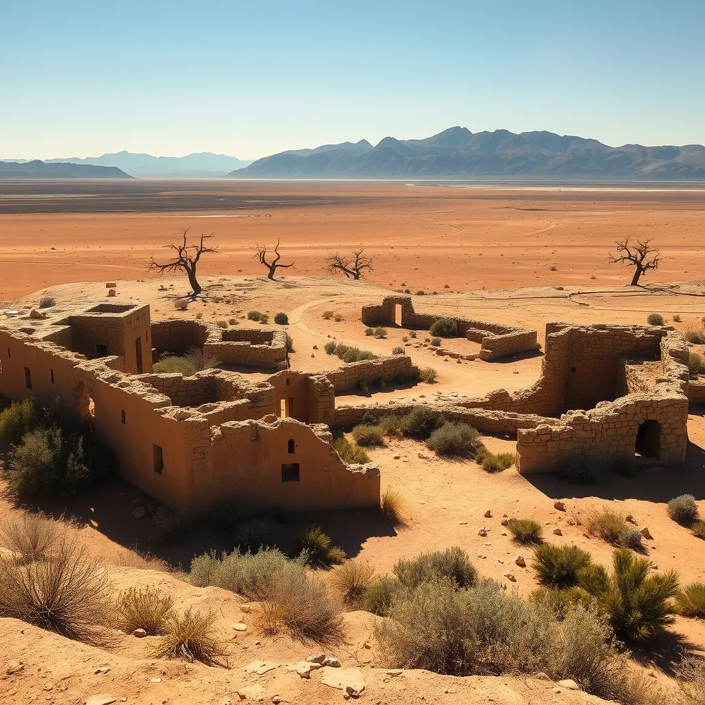desert ruins