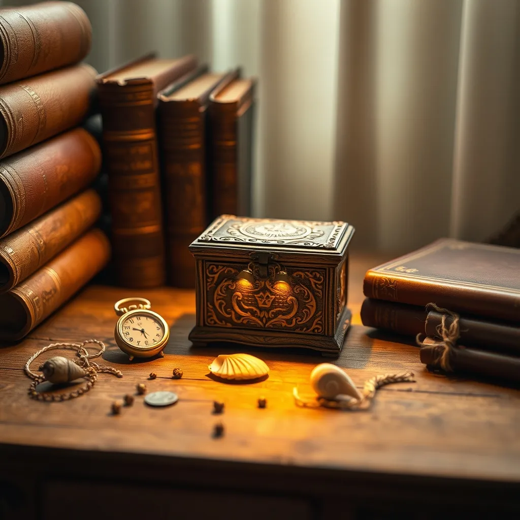 small box on desk