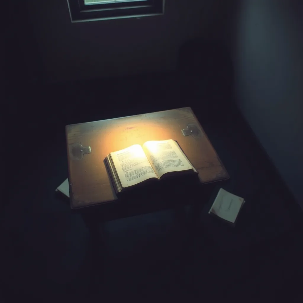 book on desk
