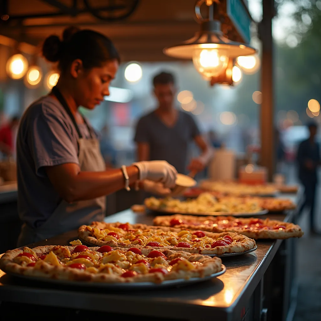 Street food cart
