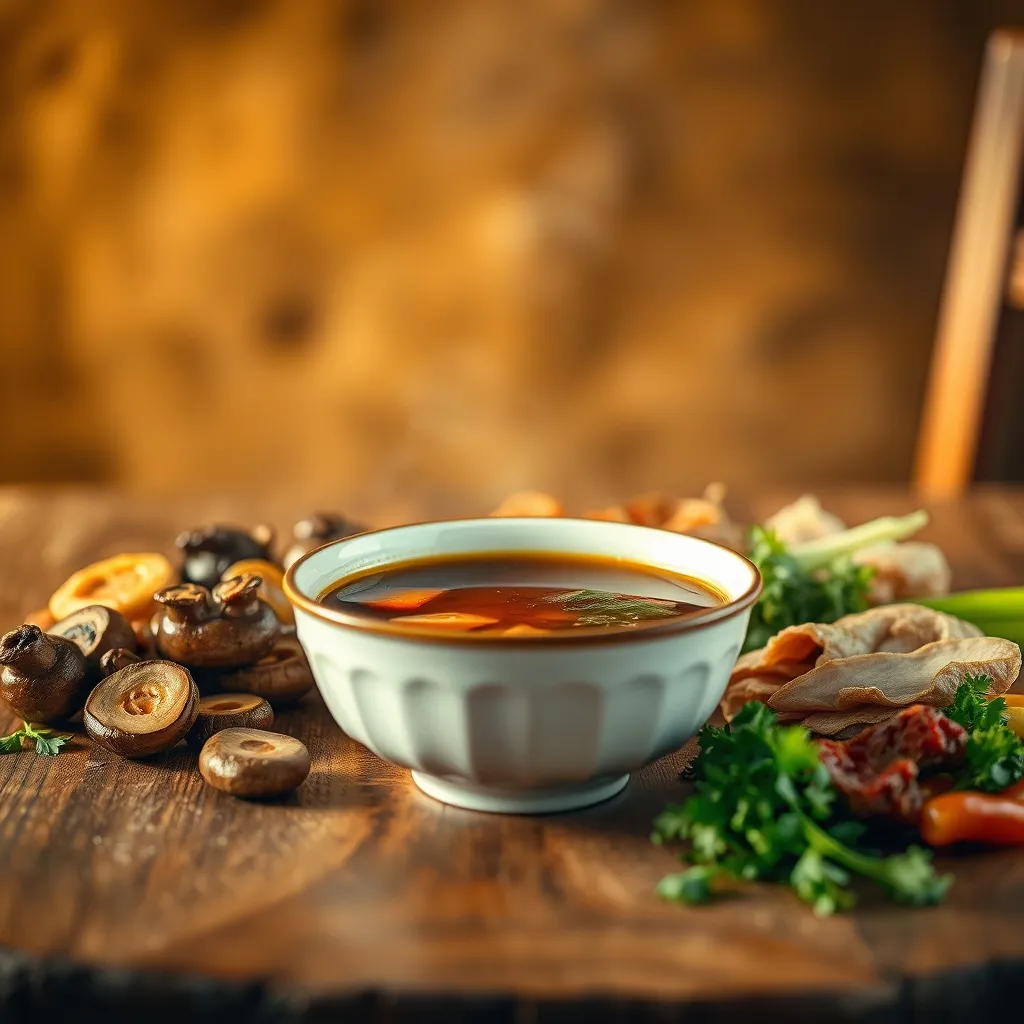 bowl of soup