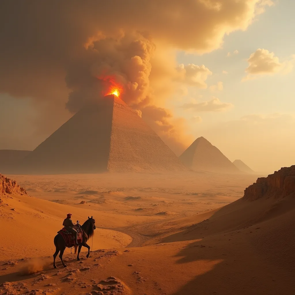 desert volcano