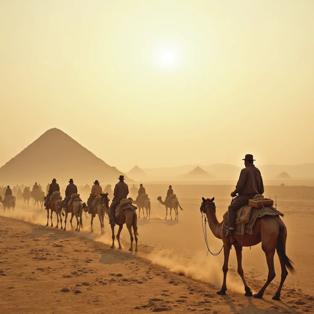 Ancient marketplace scene