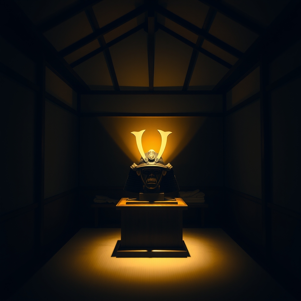 Samurai helmet