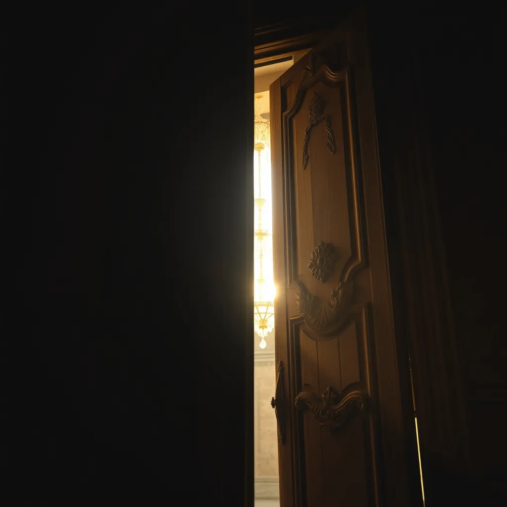 old door ajar