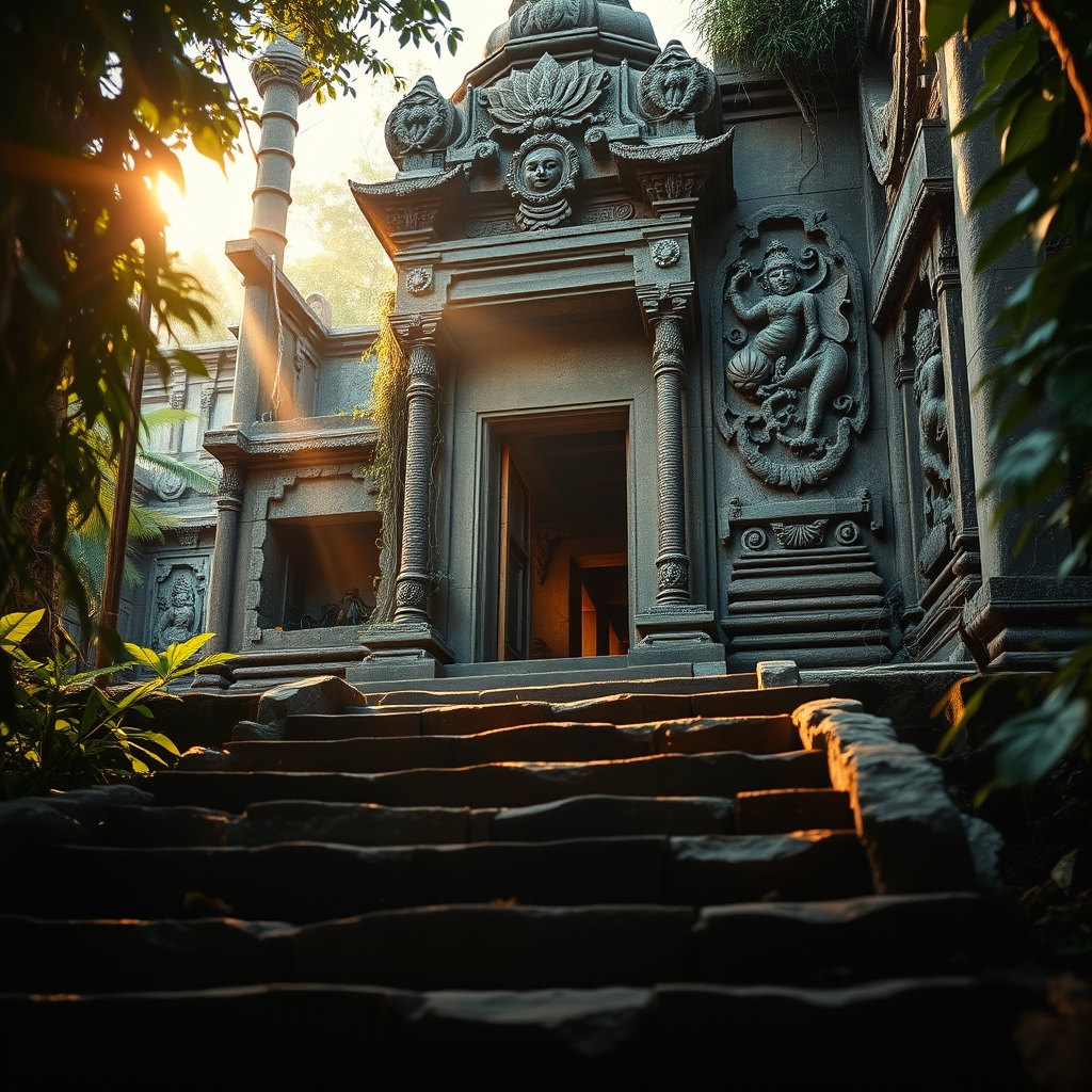 ancient temple ruins