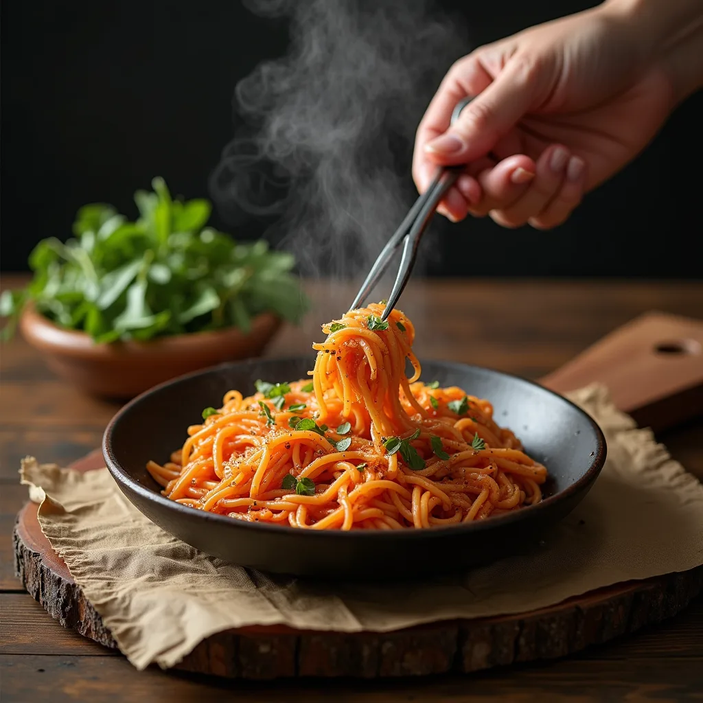 food on table