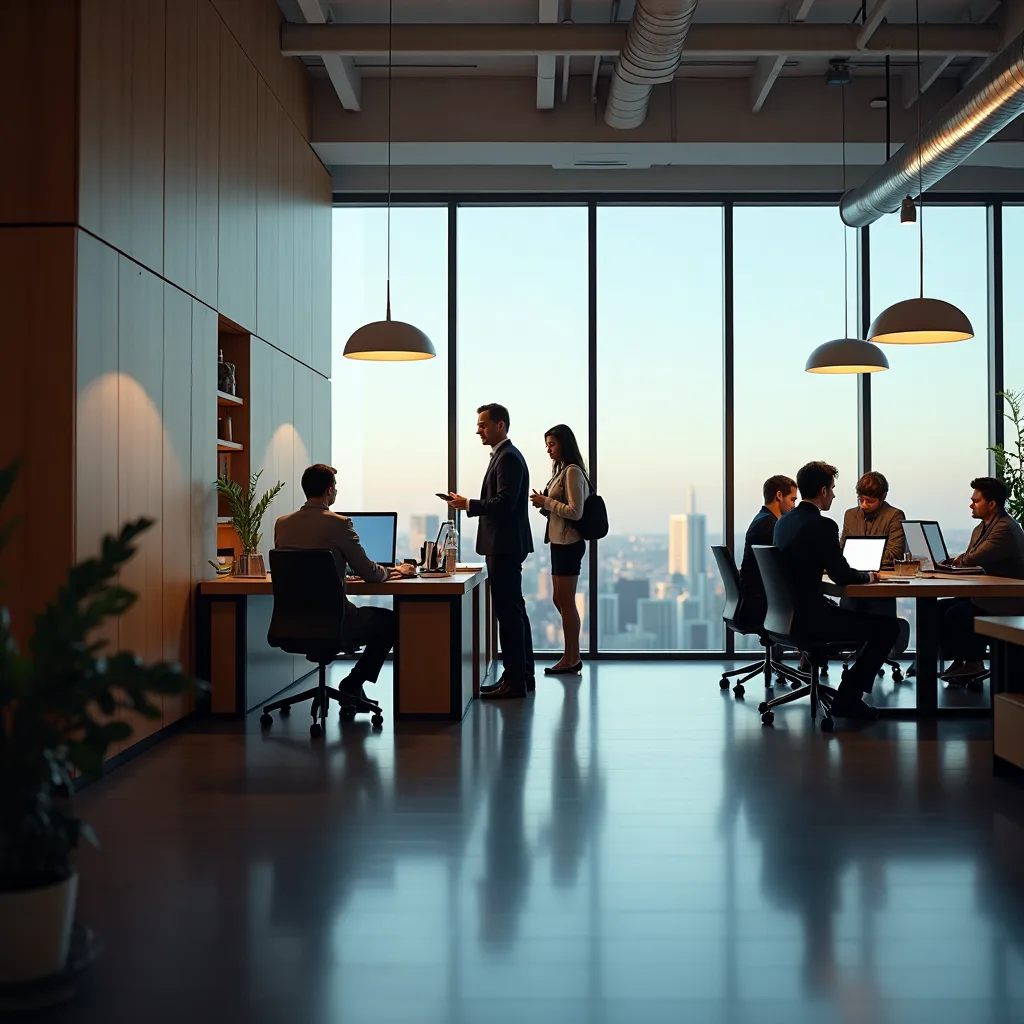 empty conference room