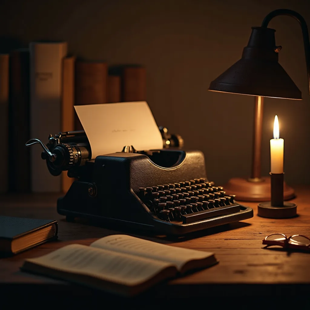 cluttered desk